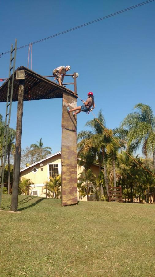 Cabana Hostel Sobrado Ecopark Águas de São Pedro Kültér fotó